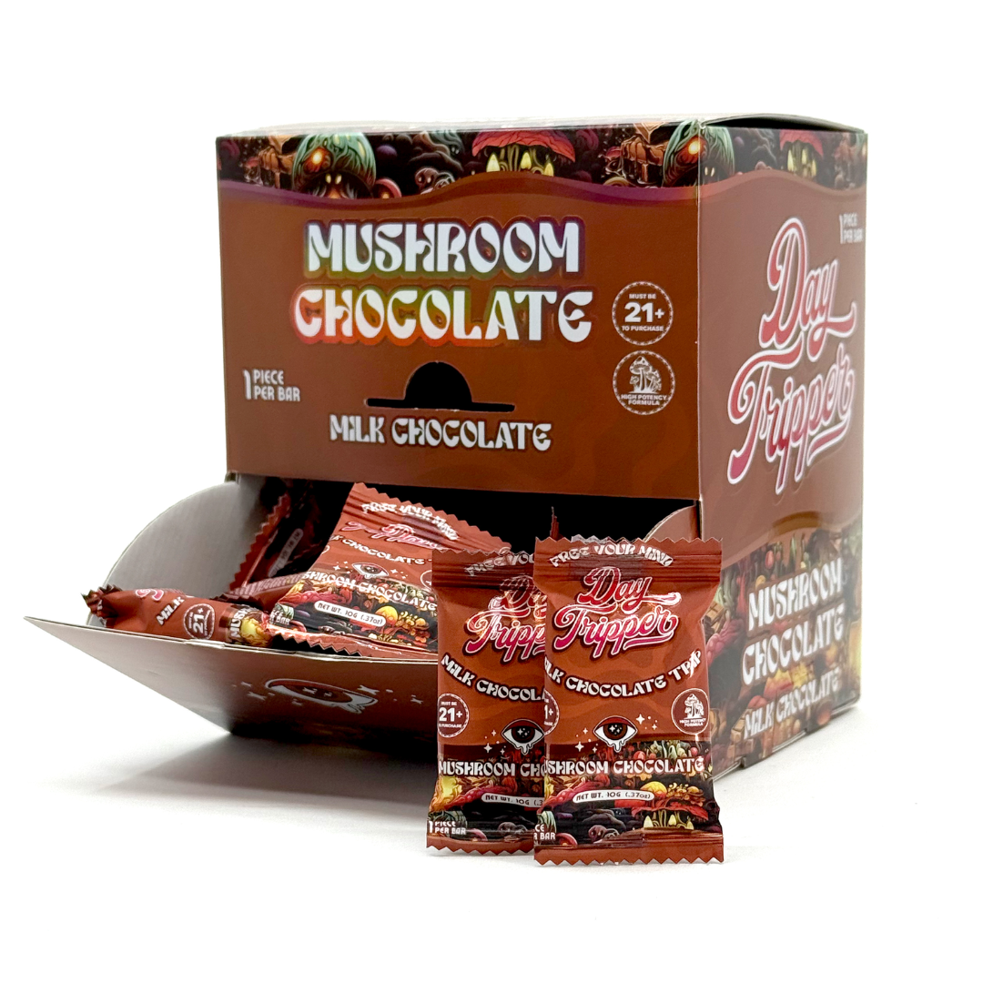 Day Tripper | Mushroom Chocolate Bar | Milk Chocolate / 1 Piece